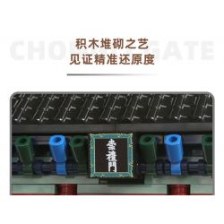 WANGE 5240 non  CỔNG SUNGNYEMUN NAMDAEMUN SEOUL HÀN QUỐC bộ đồ chơi xếp lắp ráp ghép mô hình Buildings 900 khối