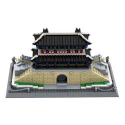 WANGE 5240 non  CỔNG SUNGNYEMUN NAMDAEMUN SEOUL HÀN QUỐC bộ đồ chơi xếp lắp ráp ghép mô hình Buildings 900 khối