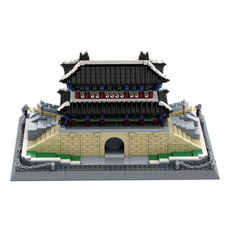 WANGE 5240 non  CỔNG SUNGNYEMUN NAMDAEMUN SEOUL HÀN QUỐC bộ đồ chơi xếp lắp ráp ghép mô hình Buildings 900 khối