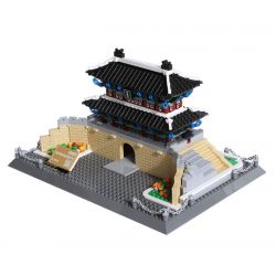 WANGE 5240 non  CỔNG SUNGNYEMUN NAMDAEMUN SEOUL HÀN QUỐC bộ đồ chơi xếp lắp ráp ghép mô hình Buildings 900 khối