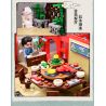 KEEPPLEY K18003 18003 non  VƯỜN HERMECCA bộ đồ chơi xếp lắp ráp ghép mô hình Modular Buildings NEW CHINESE STYLE STREETSCAPE Mô Hình Nhà Cửa 1962 khối