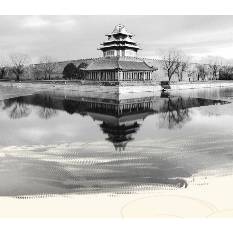 WANGE 5239 non  GÓC THÁP CỦA TỬ CẤM THÀNH BẮC KINH TRUNG QUỐC bộ đồ chơi xếp lắp ráp ghép mô hình Buildings 1252 khối