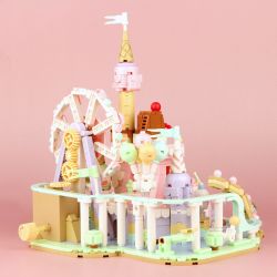WEKKI 516802 non  THIÊN ĐƯỜNG TRÁNG MIỆNG bộ đồ chơi xếp lắp ráp ghép mô hình DESSERT PARADISE 921 khối