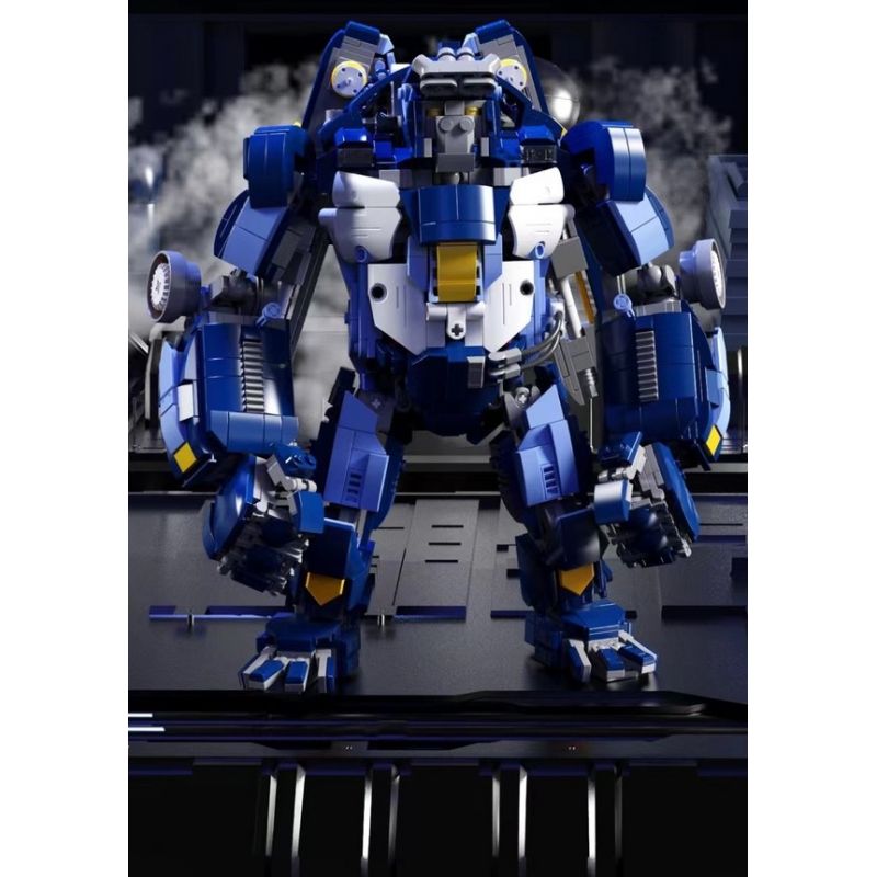 QIZHILE U0114 0114 non  LỰC LƯỢNG ĐẶC BIỆT ĐƯỜI ƯƠI bộ đồ chơi xếp lắp ráp ghép mô hình Bionic Mechanics SPECIAL FROCES Sinh Vật Máy