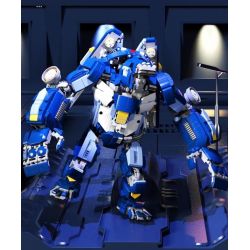 QIZHILE U0114 0114 non  LỰC LƯỢNG ĐẶC BIỆT ĐƯỜI ƯƠI bộ đồ chơi xếp lắp ráp ghép mô hình Bionic Mechanics SPECIAL FROCES Sinh Vật Máy