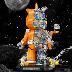 ZHEGAO DZ6004 6004 non  PHIÊN BẢN HÀNG KHÔNG VŨ TRỤ CHAOWAN UNICORN bộ đồ chơi xếp lắp ráp ghép mô hình BUILDING BLOCK UNICORN AROSPACE EDITION 1277 khối