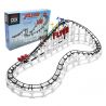 CDX 003 non  NHẢY TÀU LƯỢN SIÊU TỐC bộ đồ chơi xếp lắp ráp ghép mô hình FLYER ROLLER COASTER 524 khối