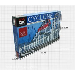CDX 001 non  CƠN LỐC TÀU LƯỢN SIÊU TỐC bộ đồ chơi xếp lắp ráp ghép mô hình CYCLONE ROLLER COASTER 889 khối CDX 001 non  CƠN LỐC TÀU LƯỢN SIÊU TỐC bộ đồ chơi xếp lắp ráp ghép mô hình CYCLONE ROLLER COASTER 889 khối