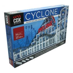 CDX 001 non  CƠN LỐC TÀU LƯỢN SIÊU TỐC bộ đồ chơi xếp lắp ráp ghép mô hình CYCLONE ROLLER COASTER 889 khối CDX 001 non  CƠN LỐC TÀU LƯỢN SIÊU TỐC bộ đồ chơi xếp lắp ráp ghép mô hình CYCLONE ROLLER COASTER 889 khối