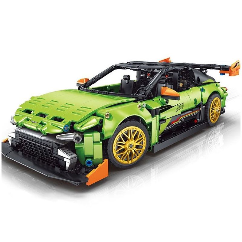 TA GAOLE T2041 2041 non Lego THẦN MẶT TRỜI GREEN GOBLIN ROADSTER tỷ lệ 1:14 bộ đồ chơi xếp lắp ráp ghép mô hình Technic TECHNOLOGY SUPER RACING Kỹ Thuật Công Nghệ Cao Mô Hình Phương Tiện 1381 khối