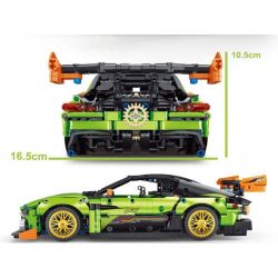 TA GAOLE T2041 2041 non  THẦN MẶT TRỜI GREEN GOBLIN ROADSTER tỷ lệ 1:14 bộ đồ chơi xếp lắp ráp ghép mô hình  TECHNOLOGY SUPER RACING Kỹ Thuật Công Nghệ Cao Mô Hình Phương Tiện 1381 khối