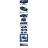TA GAOLE T2040 2040 non  XE HƠI MUSTANG MỸ tỷ lệ 1:14 bộ đồ chơi xếp lắp ráp ghép mô hình  TECHNOLOGY SUPER RACING Kỹ Thuật Công Nghệ Cao Mô Hình Phương Tiện 1360 khối