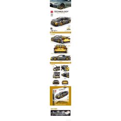 TA GAOLE T2039 2039 non  THẦN CHIẾN TRANH GTR CỦA NHẬT BẢN tỷ lệ 1:14 bộ đồ chơi xếp lắp ráp ghép mô hình  TECHNOLOGY SUPER RACING Kỹ Thuật Công Nghệ Cao Mô Hình Phương Tiện 1324 khối