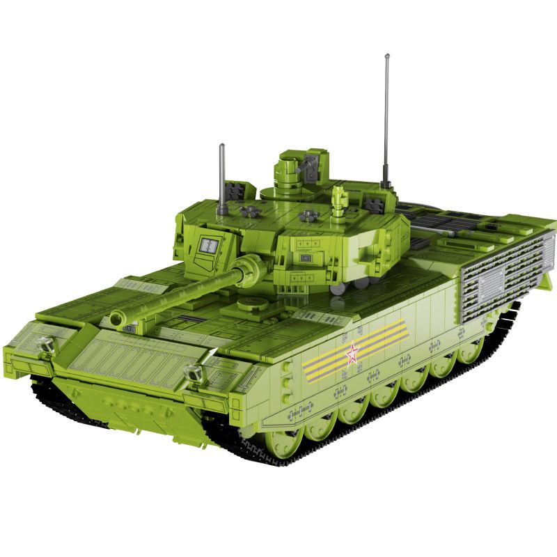 LWCK 90036 non Lego XE TĂNG T-14 ARMATA bộ đồ chơi xếp lắp ráp ghép mô hình Military Army T-14 ARMATA MAIN BATTLE TANK Quân Sự Bộ Đội 1966 khối