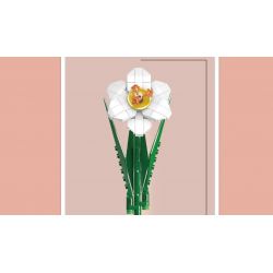 MouldKing 24008 Mould King 24008 non  HOA THUỶ TIÊN VÀNG bộ đồ chơi xếp lắp ráp ghép mô hình Flowers FLOWER WORLD NARCISSUS 122 khối