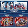 LW 7043 non  ROBOT PHÁ HỦY OPTIMUS PRIME bộ đồ chơi xếp lắp ráp ghép mô hình Transformers DEFORMATION ROBOT Robot Đại Chiến Người Máy Biến Hình 553 khối