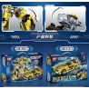 LW 7042 non  ROBOT PHÁ HỦY BUMBLEBEE bộ đồ chơi xếp lắp ráp ghép mô hình Transformers DEFORMATION ROBOT Robot Đại Chiến Người Máy Biến Hình 528 khối