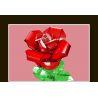 MouldKing 24005 Mould King 24005 non  HOA HỒNG bộ đồ chơi xếp lắp ráp ghép mô hình Flowers FLOWER WORLD ROSE 131 khối