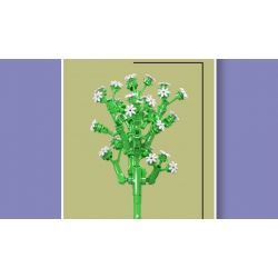 MouldKing 24004 Mould King 24004 non  BẦU TRỜI ĐẦY SAO bộ đồ chơi xếp lắp ráp ghép mô hình Flowers FLOWER WORLD BABYSBREATH Hoa 144 khối