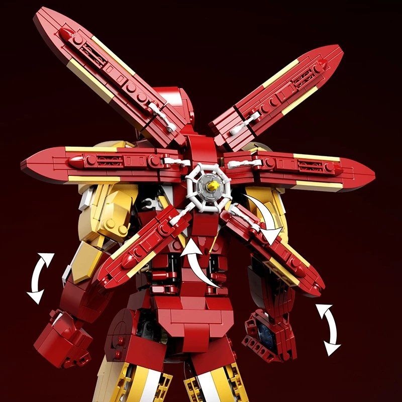 6201 拓乐 6009 non  NGƯỜI SẮT MK85 bộ đồ chơi xếp lắp ráp ghép mô hình Marvel Super Heroes IRON HERO Siêu Anh Hùng Marvel 1339 khối