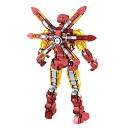 6201 拓乐 6009 non  NGƯỜI SẮT MK85 bộ đồ chơi xếp lắp ráp ghép mô hình Marvel Super Heroes IRON HERO Siêu Anh Hùng Marvel 1339 khối