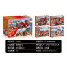 MINGDI C050 non  LÍNH CỨU HỎA bộ đồ chơi xếp lắp ráp ghép mô hình Fire Rescure 1067 khối