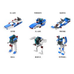 TUDAO TD-ROBOT-QW ROBOT-QW TDROBOT-QW ROBOTMAKE-RM-QW RM-QW ROBOTMAKERM-QW non  KHAI SÁNG CUỘC CHIẾN ĐÀN HỒI VUI NHỘN bộ đồ chơi xếp lắp ráp ghép mô hình Creator Sáng Tạo 140 khối