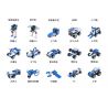 TUDAO TD-ROBOT-QW ROBOT-QW TDROBOT-QW ROBOTMAKE-RM-QW RM-QW ROBOTMAKERM-QW non  KHAI SÁNG CUỘC CHIẾN ĐÀN HỒI VUI NHỘN bộ đồ chơi xếp lắp ráp ghép mô hình Creator Sáng Tạo 140 khối