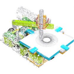 TUDAO TD-WHC non  ROBOT VẼ THƯỚC WANHUA bộ đồ chơi xếp lắp ráp ghép mô hình  Kỹ Thuật Công Nghệ Cao Mô Hình Phương Tiện 120 khối