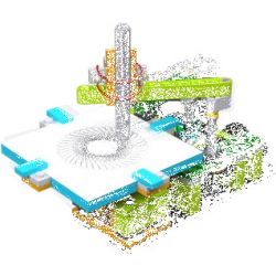TUDAO TD-WHC non  ROBOT VẼ THƯỚC WANHUA bộ đồ chơi xếp lắp ráp ghép mô hình  Kỹ Thuật Công Nghệ Cao Mô Hình Phương Tiện 120 khối