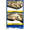 SEMBO 207004 non  XE TĂNG T90S bộ đồ chơi xếp lắp ráp ghép mô hình Military Army SURVIVAL WARFARE T90S TANK Quân Sự Bộ Đội 710 khối