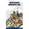 SEMBO 207004 non  XE TĂNG T90S bộ đồ chơi xếp lắp ráp ghép mô hình Military Army SURVIVAL WARFARE T90S TANK Quân Sự Bộ Đội 710 khối