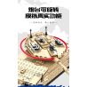 SEMBO 207005 non  XE TĂNG CHIẾN ĐẤU CHỦ LỰC MERKAVA 4 bộ đồ chơi xếp lắp ráp ghép mô hình Military Army SURVIVAL WARFARE MERKAVA MAIN BATTLE TANK Quân Sự Bộ Đội 659 khối