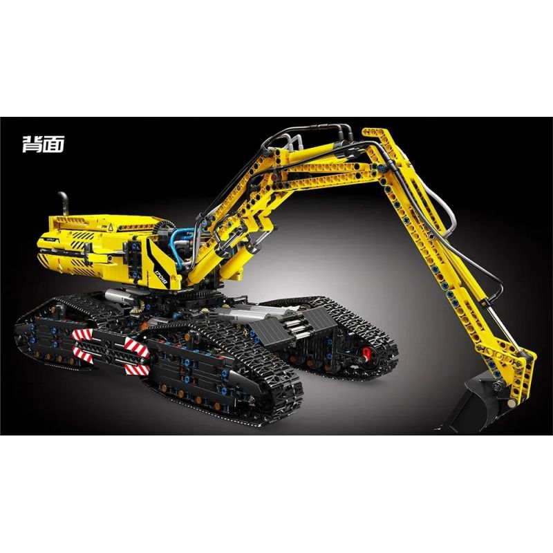 MouldKing 17018 Mould King 17018 non  MÁY XÚC MỌI ĐỊA HÌNH bộ đồ chơi xếp lắp ráp ghép mô hình  ALL TERRAIN EXCAVATOR Kỹ Thuật Công Nghệ Cao Mô Hình Phương Tiện 2237 khối