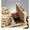 SEMBO 207006 non  XE TĂNG HẠNG NẶNG HỔ bộ đồ chơi xếp lắp ráp ghép mô hình Military Army SURVIVAL WARFARE PANZERKAMPFWAGEN AUSF.E TIGER Quân Sự Bộ Đội 597 khối