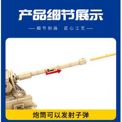SEMBO 207006 non  XE TĂNG HẠNG NẶNG HỔ bộ đồ chơi xếp lắp ráp ghép mô hình Military Army SURVIVAL WARFARE PANZERKAMPFWAGEN AUSF.E TIGER Quân Sự Bộ Đội 597 khối