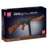 MouldKing 14022 Mould King 14022 non  SÚNG TIỂU LIÊN THOMPSON bộ đồ chơi xếp lắp ráp ghép mô hình  TOMPSON SUBMACHINEGUN Kỹ Thuật Công Nghệ Cao Mô Hình Phương Tiện 1208 khối