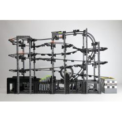 MouldKing 26002 Mould King 26002 REBRICKABLE MOC-135142 135142 MOC135142 non  TÀU LƯỢN BÓNG bộ đồ chơi xếp lắp ráp ghép mô hình GREAT BALL CONTRAPTION MARBLE RUN 2438 khối