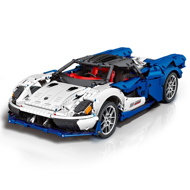 SEMBO 701037 non Lego TÍCH LŨY CRAZY BIAO SỬA ĐỔI ĐIỆN 2077 HELLCAT tỷ lệ 1:10 bộ đồ chơi xếp lắp ráp ghép mô hình Technic Kỹ Thuật Công Nghệ Cao Mô Hình Phương Tiện 1857 khối