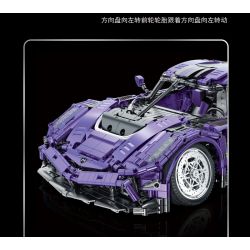 MorkModel 022014-1 022014-2 Mork Model 022014-1 022014-2 non  MẪU SIÊU XE CẢI TIẾN ĐỀ NỔ GẦM THẤP CỦA KOENIGSEGG tỷ lệ 1:10 bộ đồ chơi xếp lắp ráp ghép mô hình Racers Đua Tốc Độ 2861 khối