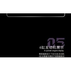 MorkModel 022014-1 022014-2 Mork Model 022014-1 022014-2 non  MẪU SIÊU XE CẢI TIẾN ĐỀ NỔ GẦM THẤP CỦA KOENIGSEGG tỷ lệ 1:10 bộ đồ chơi xếp lắp ráp ghép mô hình Racers Đua Tốc Độ 2861 khối