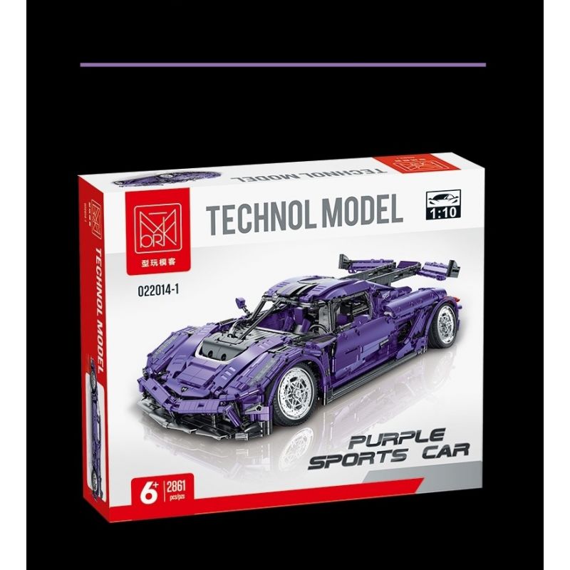 MorkModel 022014-1 022014-2 Mork Model 022014-1 022014-2 non  MẪU SIÊU XE CẢI TIẾN ĐỀ NỔ GẦM THẤP CỦA KOENIGSEGG tỷ lệ 1:10 bộ đồ chơi xếp lắp ráp ghép mô hình Racers Đua Tốc Độ 2861 khối