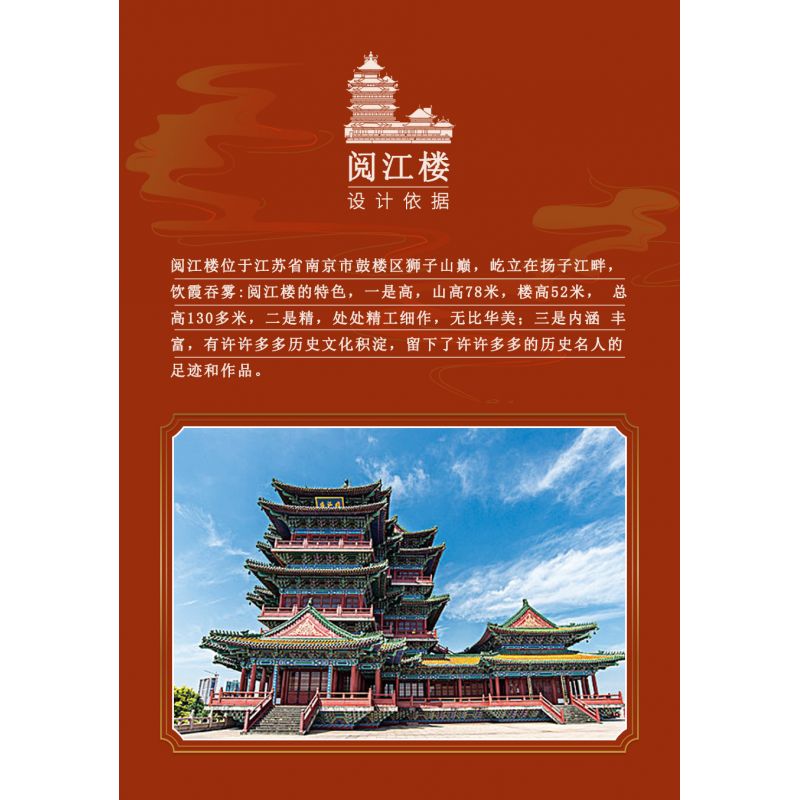 MOYU BLOCK MY92020 92020 non  THÁP NHẠC GIANG NAM KINH TÔ bộ đồ chơi xếp lắp ráp ghép mô hình 5036 khối