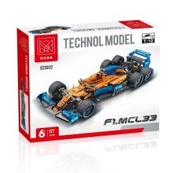 MorkModel 023032 Mork Model 023032 non  MCLAREN F1 tỷ lệ 1:10 bộ đồ chơi xếp lắp ráp ghép mô hình  F1.MCL33 Kỹ Thuật Công Nghệ Cao Mô Hình Phương Tiện 1177 khối