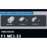 MorkModel 023032 Mork Model 023032 non  MCLAREN F1 tỷ lệ 1:10 bộ đồ chơi xếp lắp ráp ghép mô hình  F1.MCL33 Kỹ Thuật Công Nghệ Cao Mô Hình Phương Tiện 1177 khối