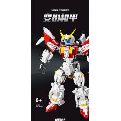 JIESTAR 67031 non  HIỆP SĨ RỰC LỬA bộ đồ chơi xếp lắp ráp ghép mô hình Military Army SUPER DEFORMED FLAMING METEOR Quân Sự Bộ Đội 952 khối