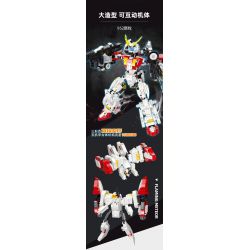 JIESTAR 67031 non  HIỆP SĨ RỰC LỬA bộ đồ chơi xếp lắp ráp ghép mô hình Military Army SUPER DEFORMED FLAMING METEOR Quân Sự Bộ Đội 952 khối