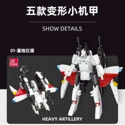 JIESTAR 67031 non  HIỆP SĨ RỰC LỬA bộ đồ chơi xếp lắp ráp ghép mô hình Military Army SUPER DEFORMED FLAMING METEOR Quân Sự Bộ Đội 952 khối