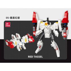 JIESTAR 67031 non  HIỆP SĨ RỰC LỬA bộ đồ chơi xếp lắp ráp ghép mô hình Military Army SUPER DEFORMED FLAMING METEOR Quân Sự Bộ Đội 952 khối