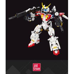 JIESTAR 67031 non  HIỆP SĨ RỰC LỬA bộ đồ chơi xếp lắp ráp ghép mô hình Military Army SUPER DEFORMED FLAMING METEOR Quân Sự Bộ Đội 952 khối